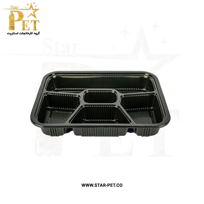 ظرف یکبار مصرف پنج خانه سمیع