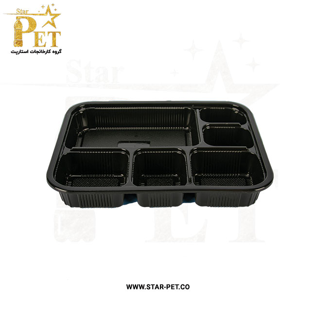 ظرف یکبار مصرف شش خانه اراد