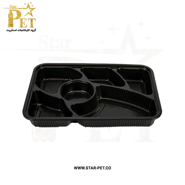 ظرف یکبار مصرف شش خانه ثمین