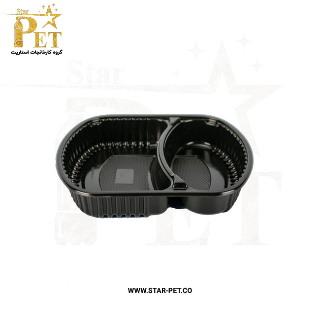 ظرف یکبار مصرف دو خانه باران