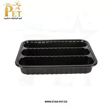 ظرف یکبار مصرف سلف سرویس سه خانه بیتا