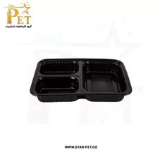 دیس یکبار مصرف سه خانه دارا