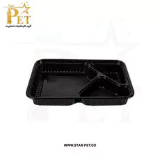 ظرف یکبار مصرف سه خانه ارس